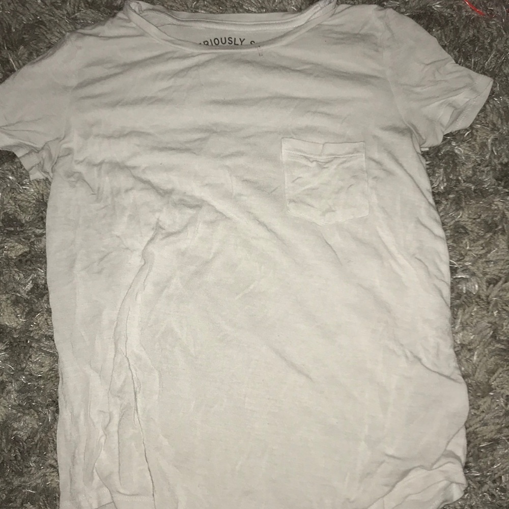 white aeropostale top